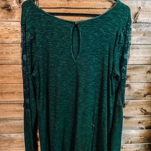 Knox Rose Green Top